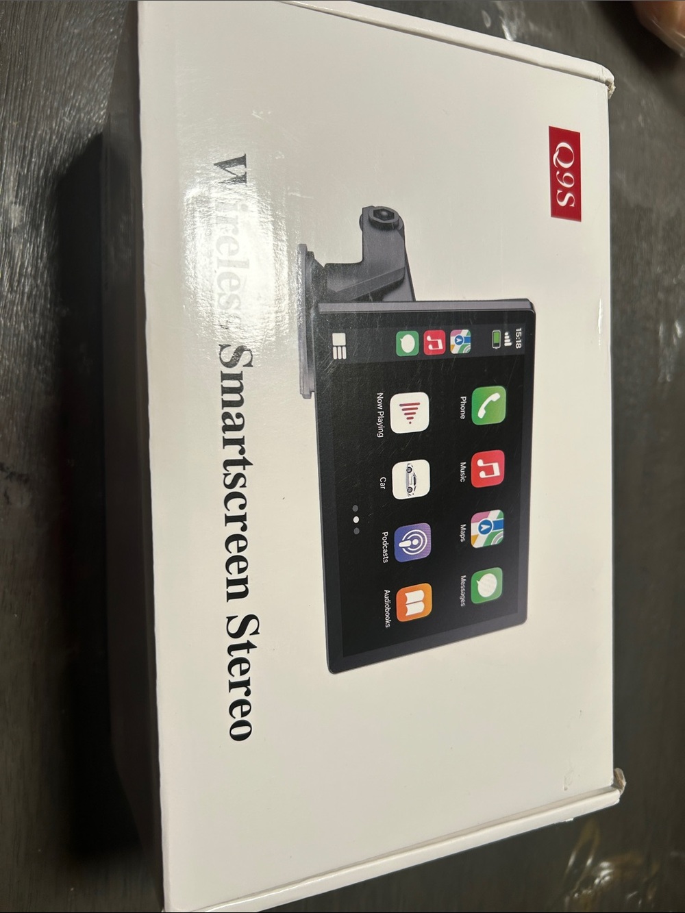 Wireless Smartscreen Car Stereo - Black